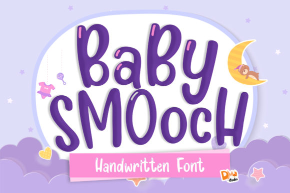 Baby Smooch Font for Creative Product Makers