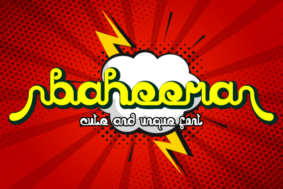Baheera Font: A Bouncy Quirk for Your Brand Identity