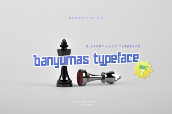 Banyumas 2.0: The All-Caps Display Font for Bold Branding