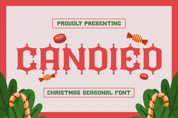 Candied: A Joyful Display Font for Editorial Projects