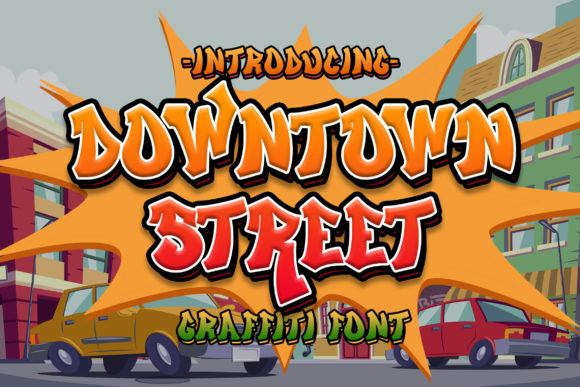 Downtown Street: The Freestyle Display Font for Bold Marketing