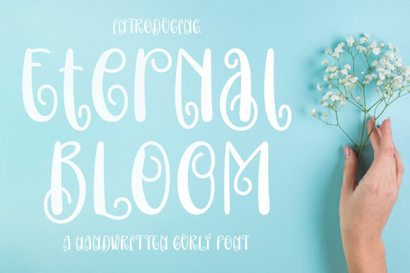 Eternal Bloom: A Quirky Display Font for Chic Layouts