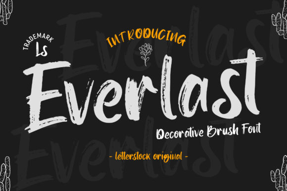 Everlast: A Bold Display Font for Stylish Branding