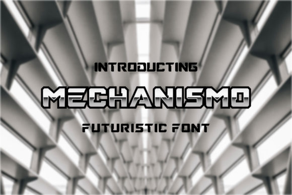 Exploring Mechanismo: A Futuristic Font for Bold Branding