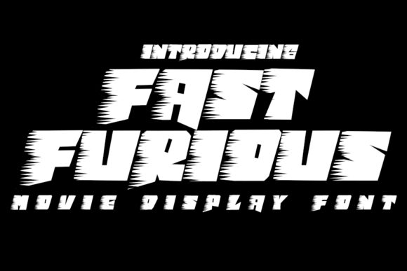 Fast Furious Bold Display Font for Strong Branding