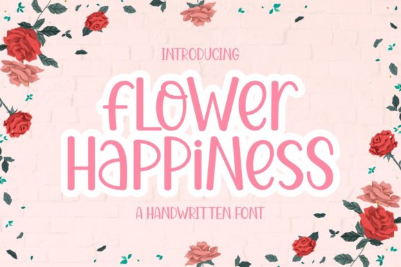 Flower Happiness: The Elegant Display Font You Need