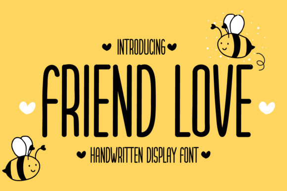 Friend Love: A Scroll-Stopping Display Font for Modern Marketing