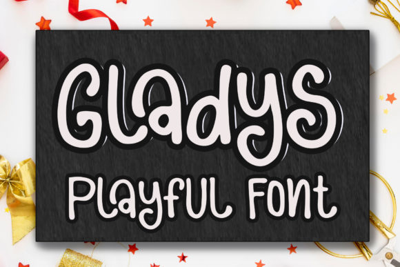 Gladys: The Cute Display Font for Vibrant Campaigns