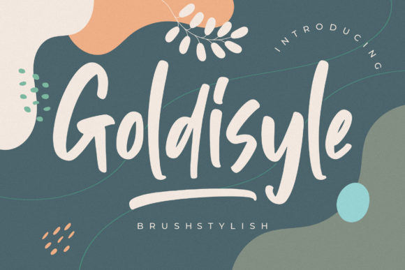 Goldisyle: A Display Font with Refined Handmade Charm