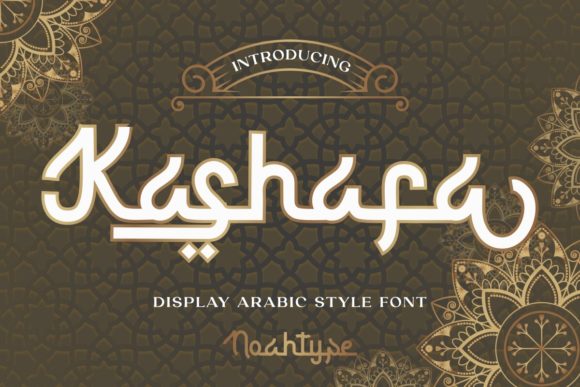 Kashafa: An Arabic Styled Display Font for Editorial Publishing