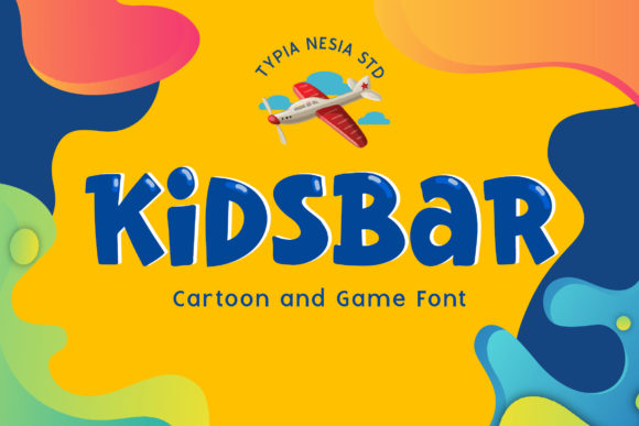 Kidsbar: A Playful Display Font for Modern Marketers