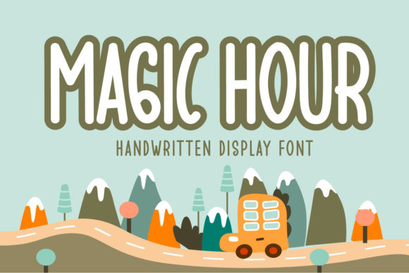 Magic Hour: A Premium Display Font for Authentic Business Branding