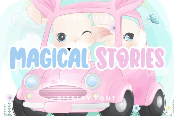 Magical Stories: A Cute Display Font for Branding