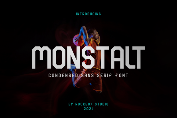 Monstalt Font: Elegant & Bold Display Typeface for Brands