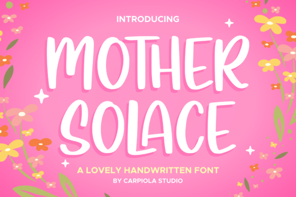 Mother Solace: The Lovely Timeless Display Font for Branding