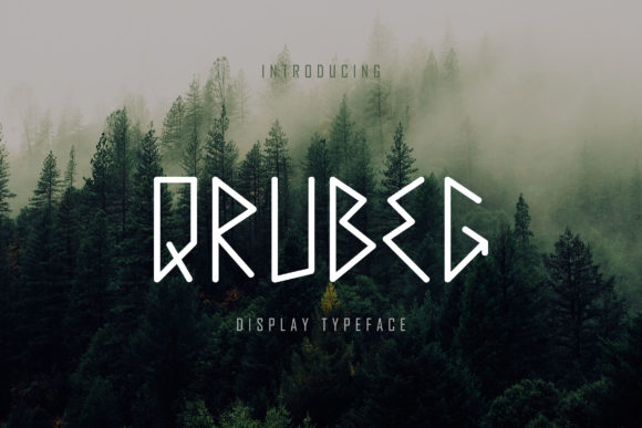 Qrubeg: A Typeface for Calm and Readable Editorial Design