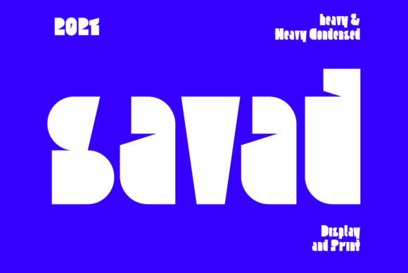 Savad Font for Bold Business Branding