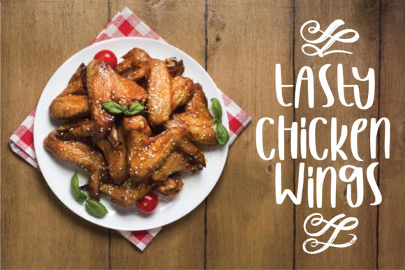Tasty Chicken Wings Font for Building a More Memorable Brand