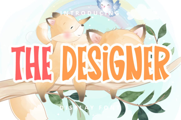 The Designer: A Cool and Unique Display Font for Small Business